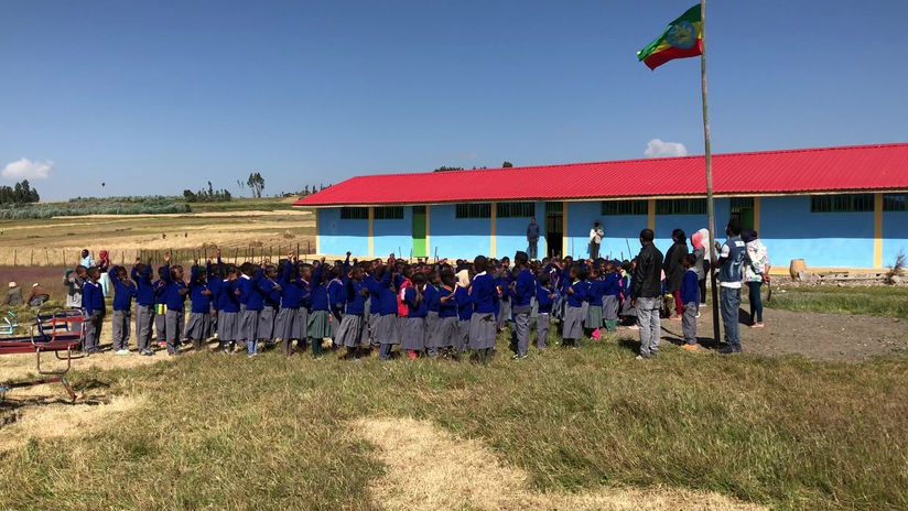 Morning Flag Ceremony